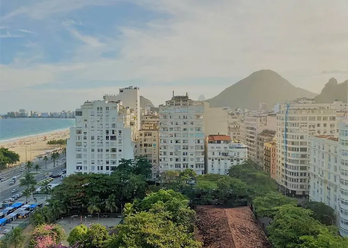 Vista Panoramica Na Quadra Da Praia